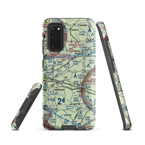 Jw Stone Airport (75NC) VFR Sectional Samsung Phone Case