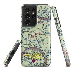 K & D Airport (71NC) VFR Sectional Samsung Phone Case