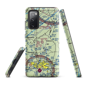 K & D Airport (71NC) VFR Sectional Samsung Phone Case