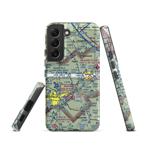 K & D Airways Airport (2OI8) VFR Sectional Samsung Phone Case