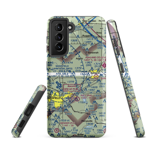 K & D Airways Airport (2OI8) VFR Sectional Samsung Phone Case