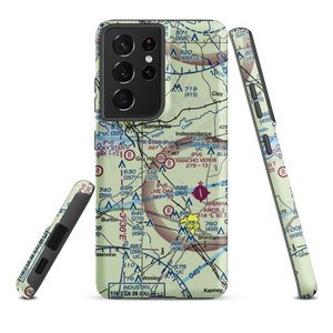 K Star Ranch Airport (49TE) VFR Sectional Samsung Phone Case