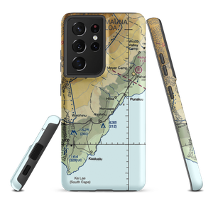 Kaalaiki Airstrip (HI25) VFR Sectional Samsung Phone Case