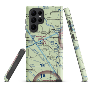 Kahoka Municipal Airport (0H7) VFR Sectional Samsung Phone Case