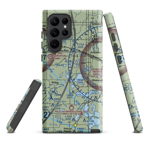 Kaiser's Airstrip (MY29) VFR Sectional Samsung Phone Case