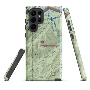 Kalakaket Creek AS Airport (1KC) VFR Sectional Samsung Phone Case