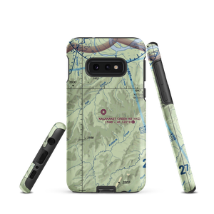 Kalakaket Creek AS Airport (1KC) VFR Sectional Samsung Phone Case