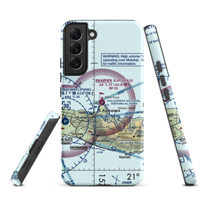 Kalaupapa Airport (LUP) VFR Sectional Samsung Phone Case