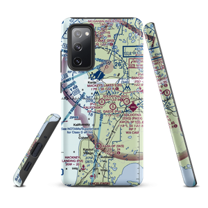 Kalifonsky Meadows Airport (0AA7) VFR Sectional Samsung Phone Case