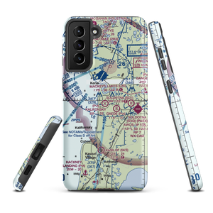 Kalifonsky Meadows Airport (0AA7) VFR Sectional Samsung Phone Case