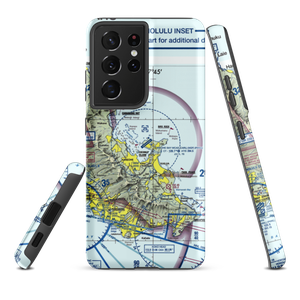 Kaneohe Bay MCAS (Marion E. Carl Field) Airport (NGF) VFR Sectional Samsung Phone Case