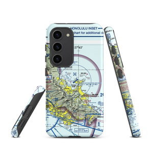 Kaneohe Bay MCAS (Marion E. Carl Field) Airport (NGF) VFR Sectional Samsung Phone Case