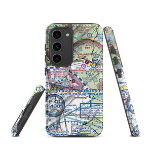 Karlindo Airport (3PN2) VFR Sectional Samsung Phone Case