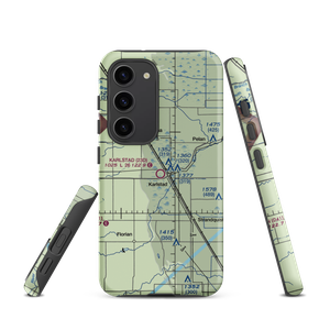 Karlstad Municipal Airport (23D) VFR Sectional Samsung Phone Case