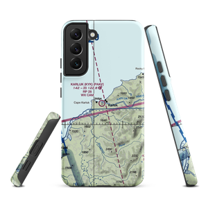 Karluk Airport (KYK) VFR Sectional Samsung Phone Case