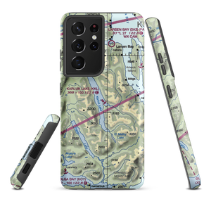 Karluk Lake Seaplane Base (KKL) VFR Sectional Samsung Phone Case