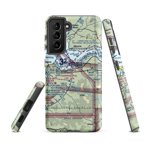 Karpens Airport (OR23) VFR Sectional Samsung Phone Case