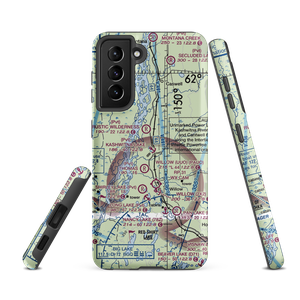 Kashwitna Lake Seaplane Base (AK34) VFR Sectional Samsung Phone Case