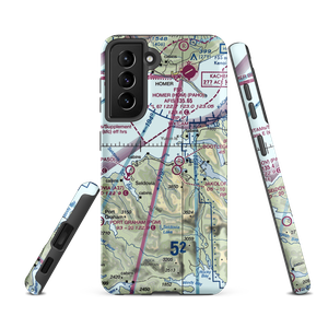 Kasitsna Airport (5Z7) VFR Sectional Samsung Phone Case