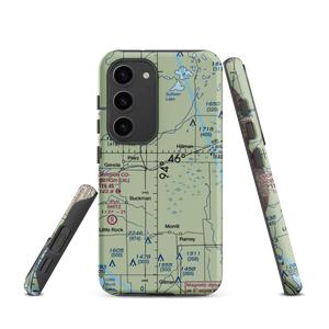 Kastanek Airport (MY15) VFR Sectional Samsung Phone Case