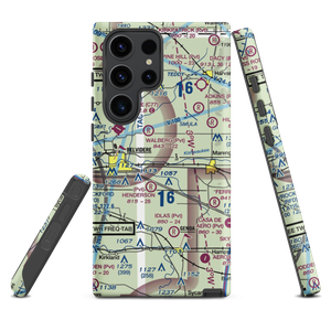 Kaufield Airport (0LL0) VFR Sectional Samsung Phone Case