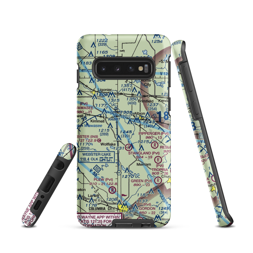 Kay Field (61II) VFR Sectional Samsung Phone Case Samsung Galaxy S10 model shown