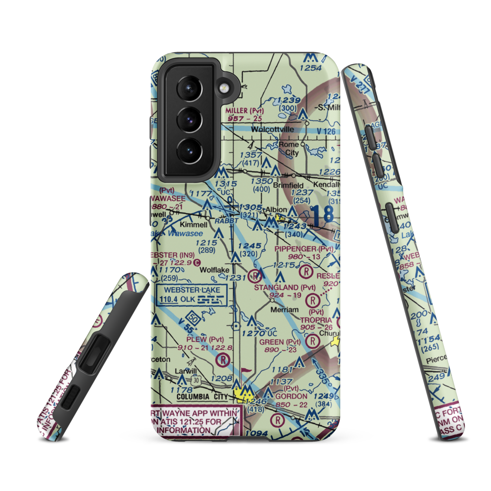 Kay Field (61II) VFR Sectional Samsung Phone Case Samsung Galaxy S21 FE model shown