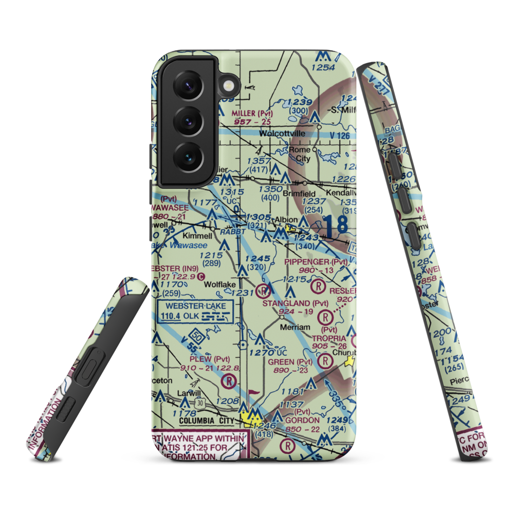 Kay Field (61II) VFR Sectional Samsung Phone Case Samsung Galaxy S22 Plus model shown