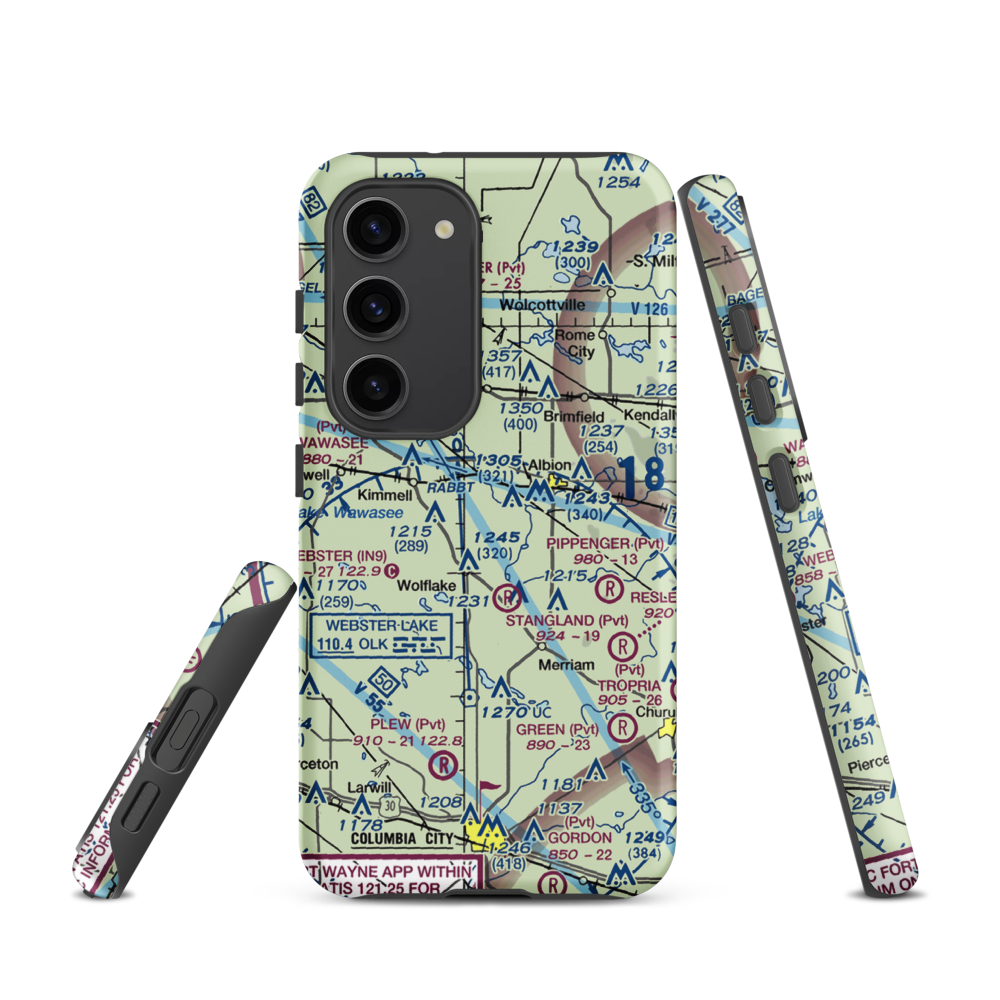 Kay Field (61II) VFR Sectional Samsung Phone Case Samsung Galaxy S23 model shown