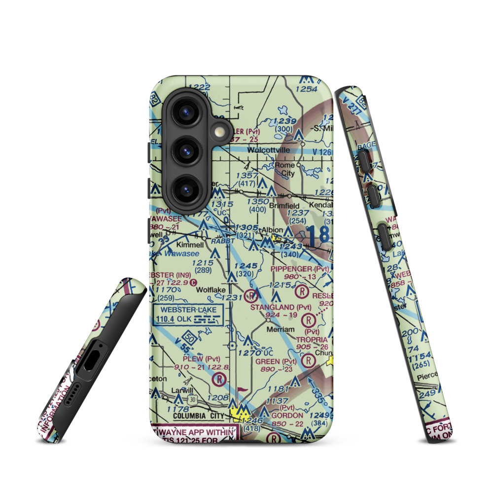Kay Field (61II) VFR Sectional Samsung Phone Case Samsung Galaxy S24 model shown