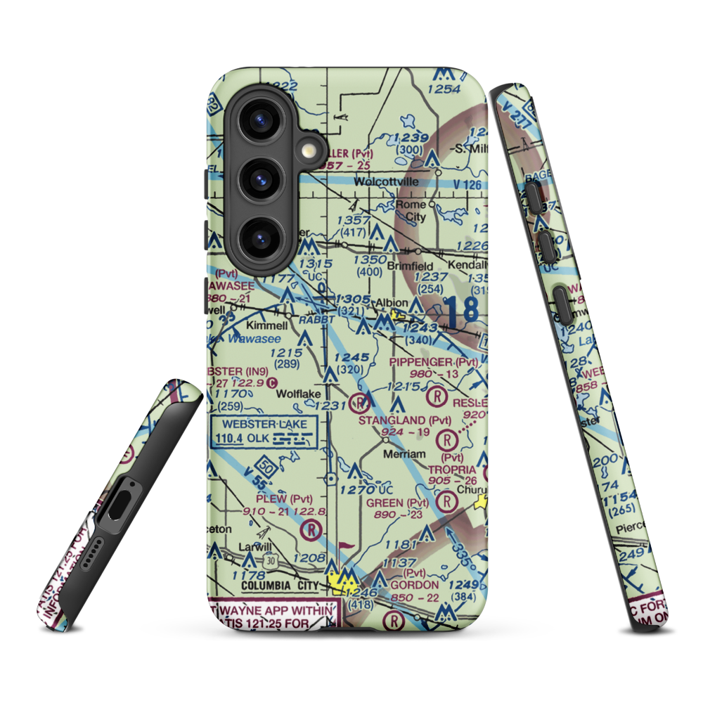 Kay Field (61II) VFR Sectional Samsung Phone Case Samsung Galaxy S24 Plus model shown