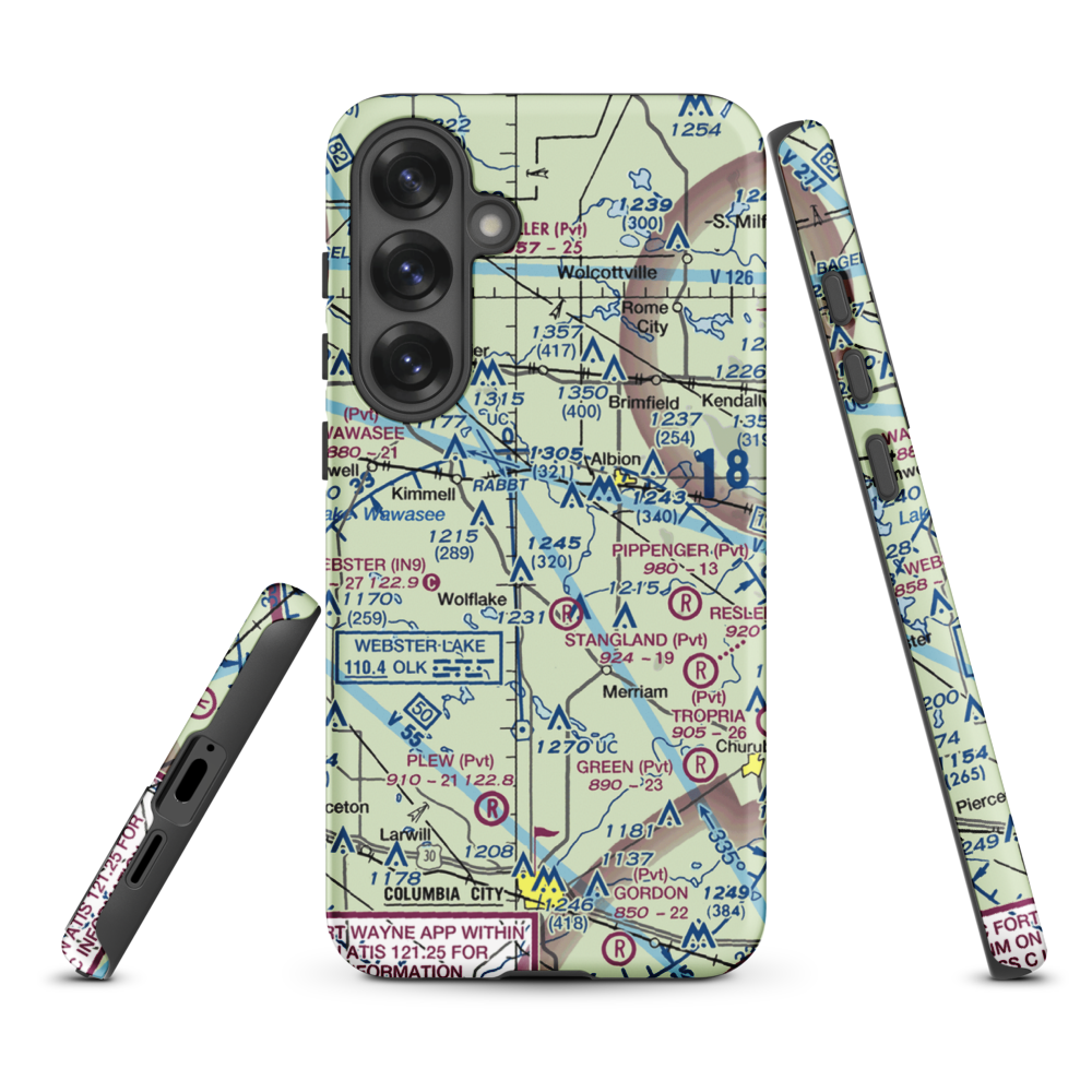 Kay Field (61II) VFR Sectional Samsung Phone Case Samsung Galaxy S25 Plus model shown