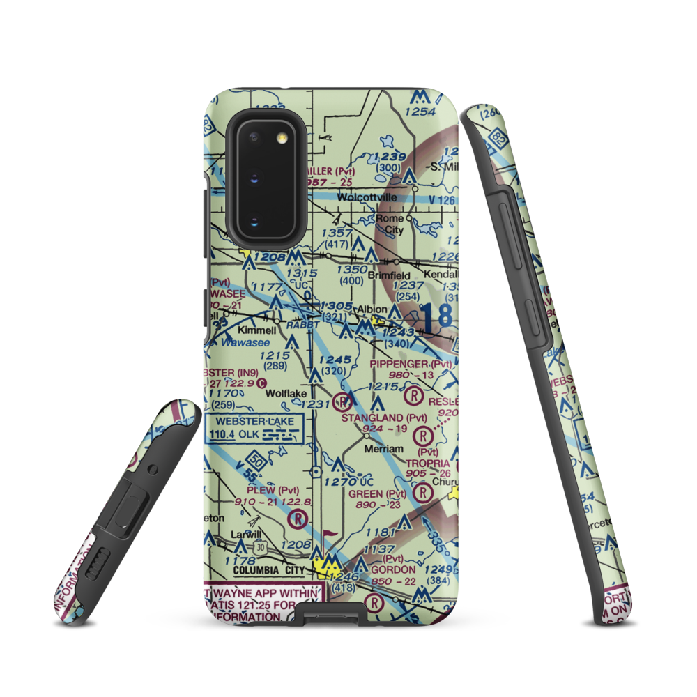 Kay Field (61II) VFR Sectional Samsung Phone Case Samsung Galaxy S20 model shown