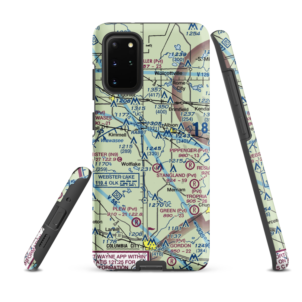 Kay Field (61II) VFR Sectional Samsung Phone Case Samsung Galaxy S20 Plus model shown