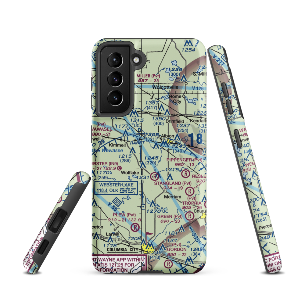 Kay Field (61II) VFR Sectional Samsung Phone Case Samsung Galaxy S21 model shown