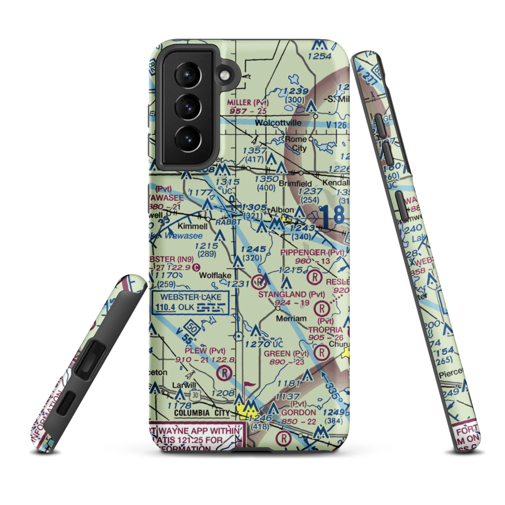 Kay Field (61II) VFR Sectional Samsung Phone Case Samsung Galaxy S21 FE model shown