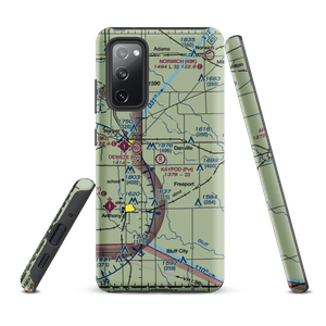 Kaypod Airport (SN70) VFR Sectional Samsung Phone Case