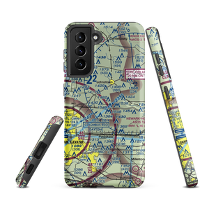 Kearns Airport (OH74) VFR Sectional Samsung Phone Case