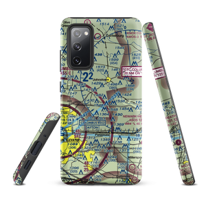 Kearns Airport (OH74) VFR Sectional Samsung Phone Case