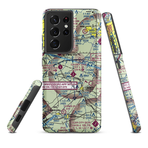 Kecks Airport (N88) VFR Sectional Samsung Phone Case