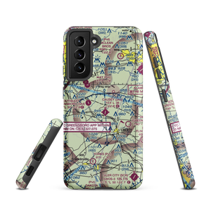 Kecks Airport (N88) VFR Sectional Samsung Phone Case