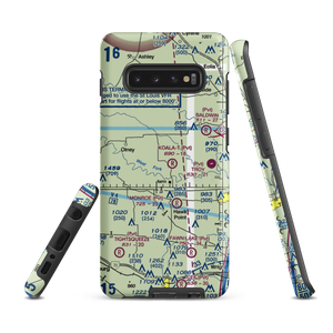 Keeven Air Ranch Airport (MO93) VFR Sectional Samsung Phone Case