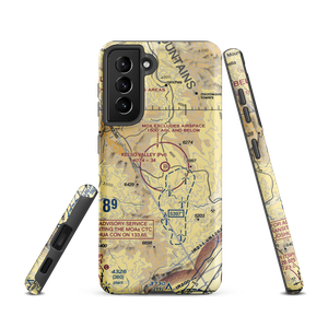 Kelso Valley Airport (CN37) VFR Sectional Samsung Phone Case