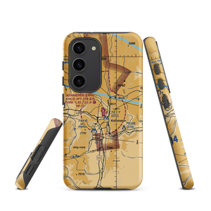 Kemmerer Municipal Airport (EMM) VFR Sectional Samsung Phone Case