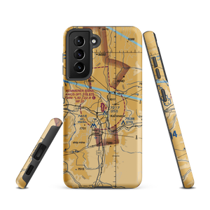 Kemmerer Municipal Airport (EMM) VFR Sectional Samsung Phone Case