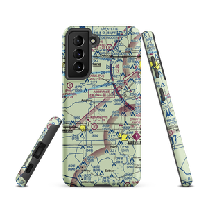 Ken Guidry Nr 4 Airport (62LA) VFR Sectional Samsung Phone Case