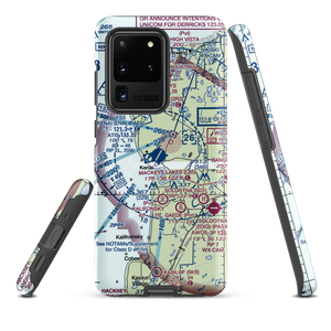 Kenai Municipal Airport (ENA) VFR Sectional Samsung Phone Case