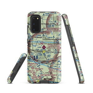 Kendallville Municipal Airport (C62) VFR Sectional Samsung Phone Case