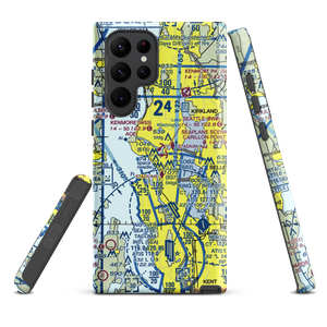 Kenmore Air Harbor Seaplane Base (W55) VFR Sectional Samsung Phone Case