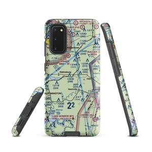 Kenstin Manor Airport (24IN) VFR Sectional Samsung Phone Case